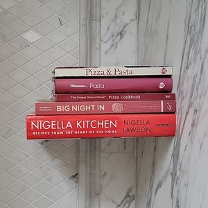 LOT OF 5 NEW COOKBOOK COFFEE TABLE BOOKS